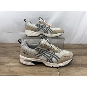 Asics GEL-1090v2 Mens Running Shoes Cream Jade Grey 1203A224-100 Size 9.5